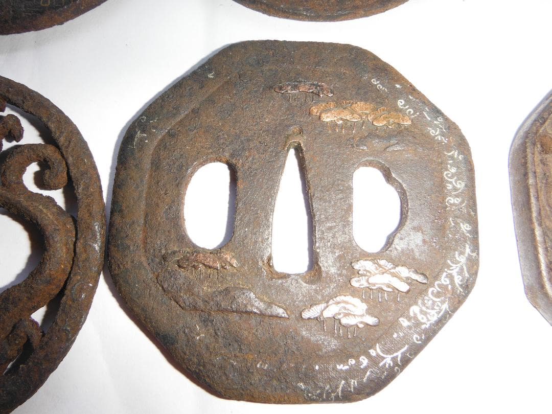 鉄製鍔8枚セット