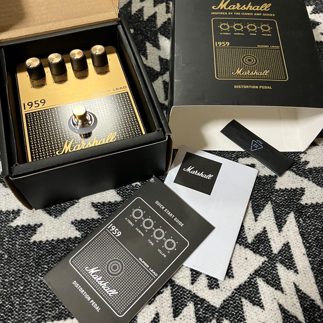 Marshall 1959 Pedals マーシャル エフェクター 極美品