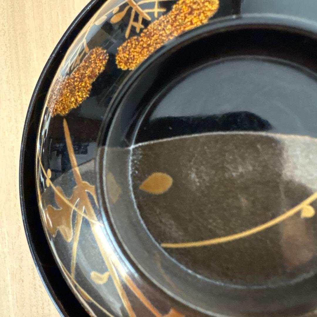 輪島塗 吸い物椀 5客セット / 木箱入り