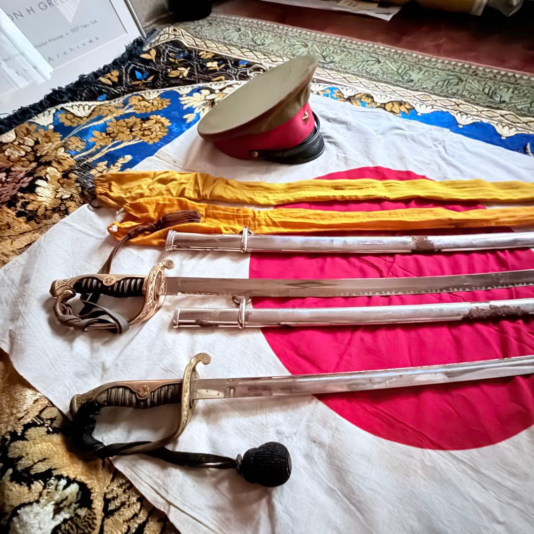 超限定お値下げ2日20時迄‼️特別‼️旧日本軍　大日本帝国陸軍　刀緒付模造刀袋付②