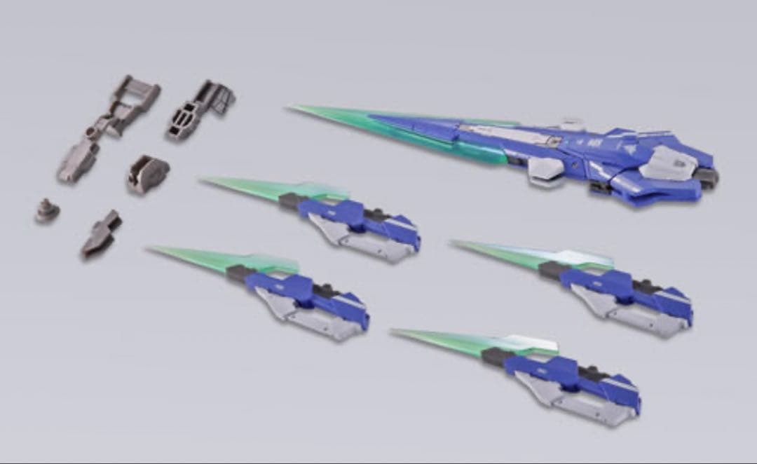 LBUILDダブルオークアンタ フルセイバーとフルセイバー用オプション付