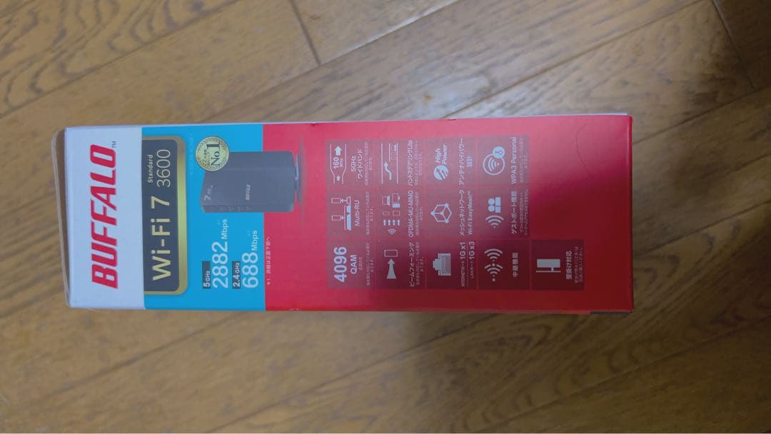 BUFFALO Wi-Fi 7 ルーター WSR-6000BEAP-BK