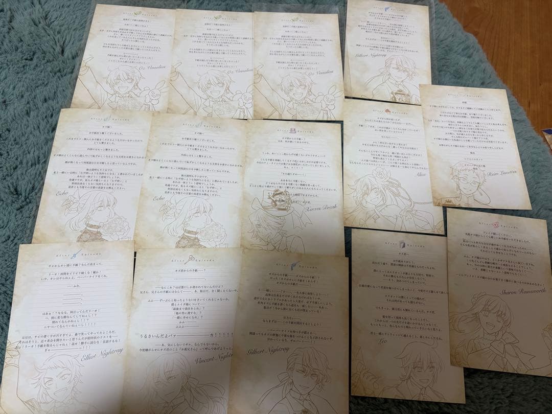 Pandora Hearts ヴァニタスの手記　紙類・ステッカー・クリアファイル