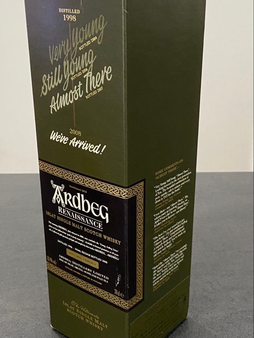 アードベッグ ルネッサンス ARDBEG RENAISSANCE 箱付き