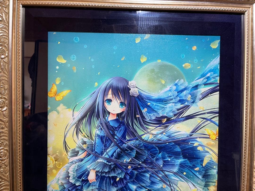 てぃんくる 版画 直筆サインあり CE ミクスドメディア アールビバン