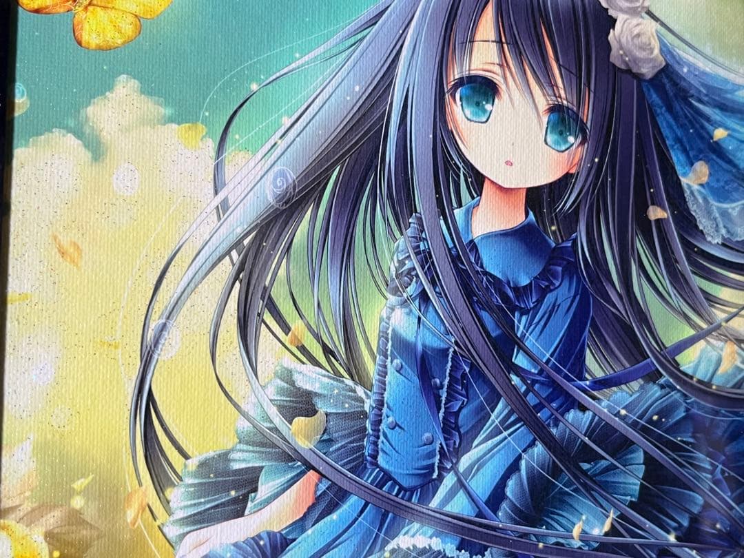 てぃんくる 版画 直筆サインあり CE ミクスドメディア アールビバン