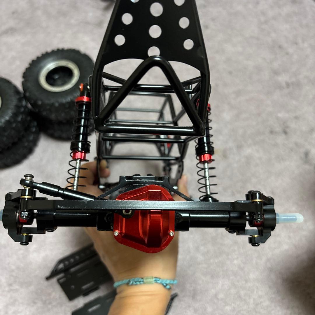 クローラーRCカー シャーシ　タイヤセット