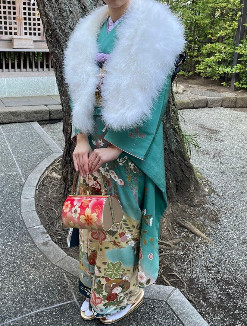 振袖フルセット 着付け小物 髪飾り バッグ等