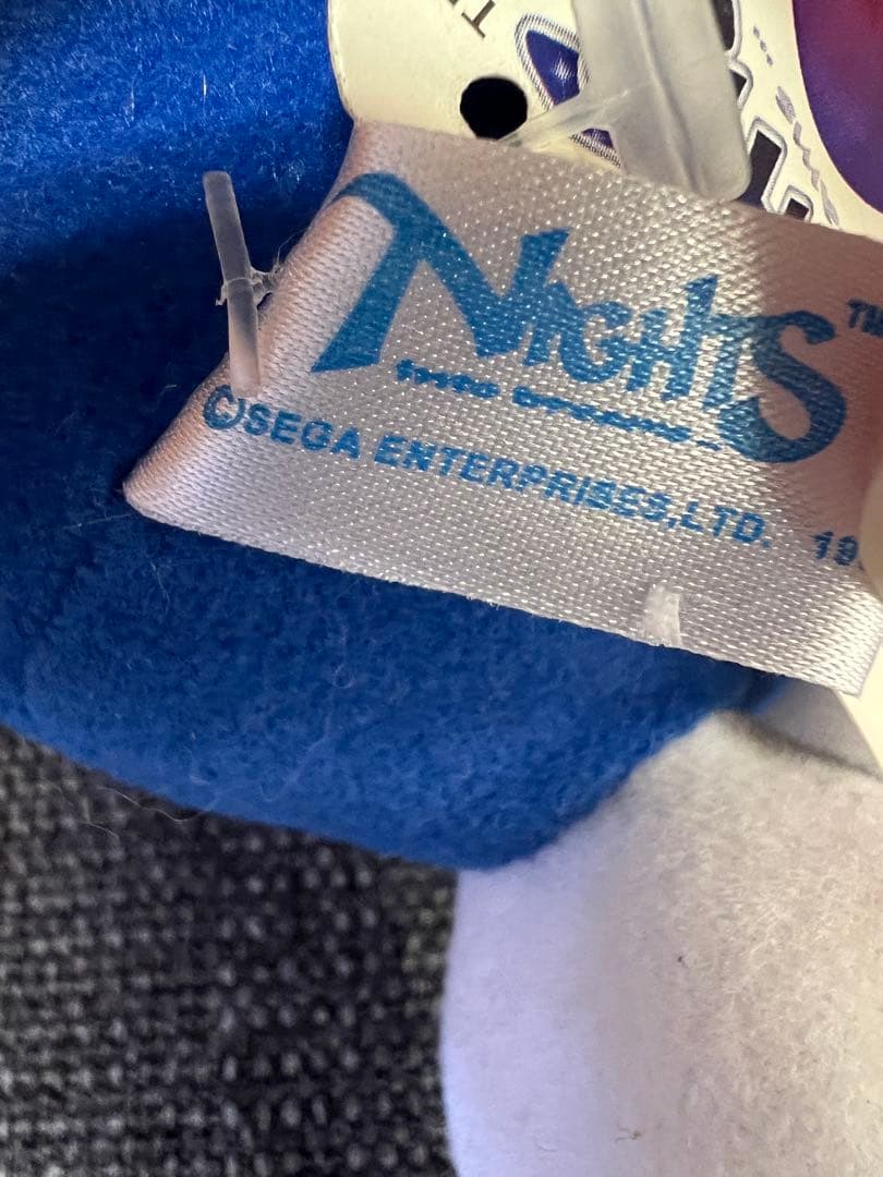 廃盤　ナイトピアン ぬいぐるみ 1996年 SEGA NiGHTSタグ付き