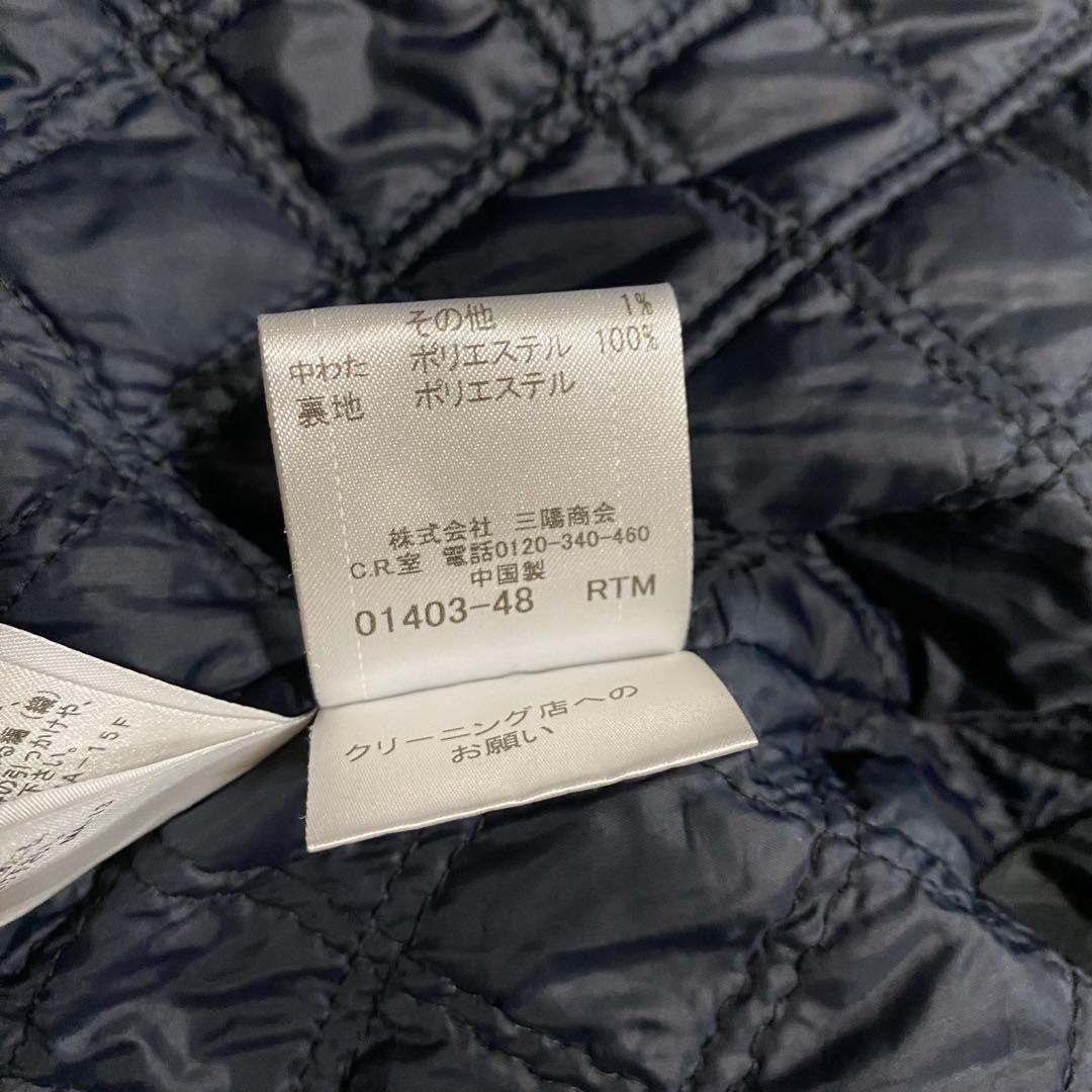 【美品】ブルーレーベルクレストブリッジ　チェスターコート　ネイビー　Mサイズ