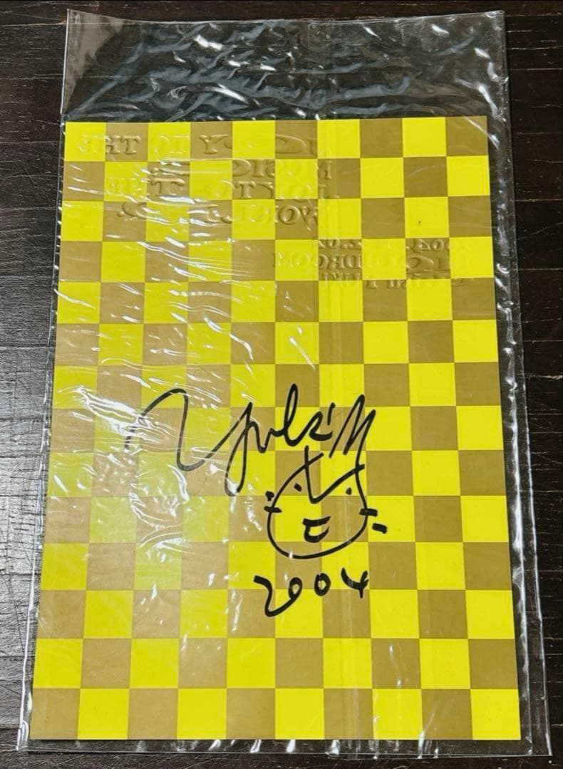 【nanacha✿ 】YUKI 直筆サイン 2004年 クリスマス