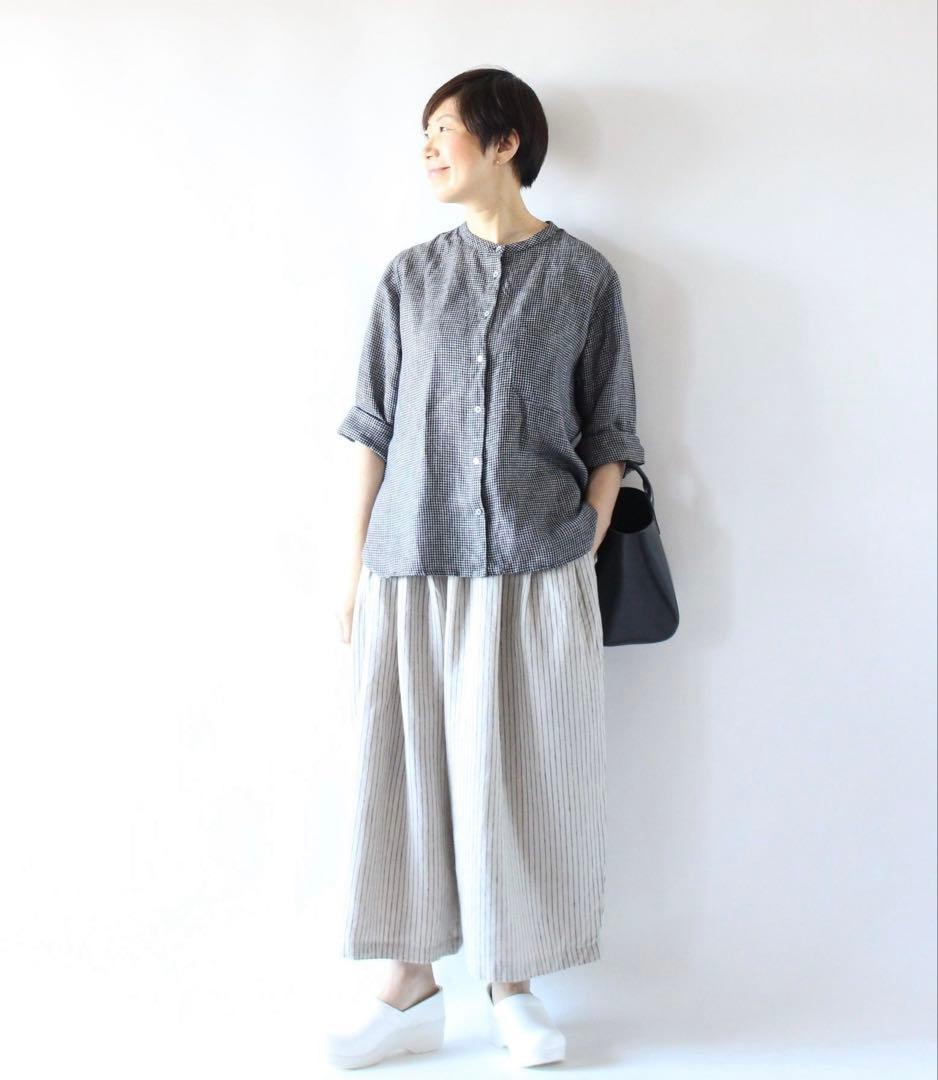 foglinenwork キナル 金子敦子さんコラボ ごきげんパンツ