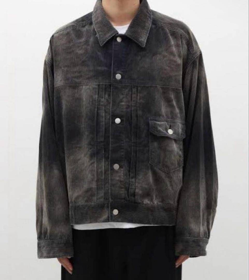 試着のみ✨ Ancellm アンセルム 24AW コーデュロイブラックサイズ1