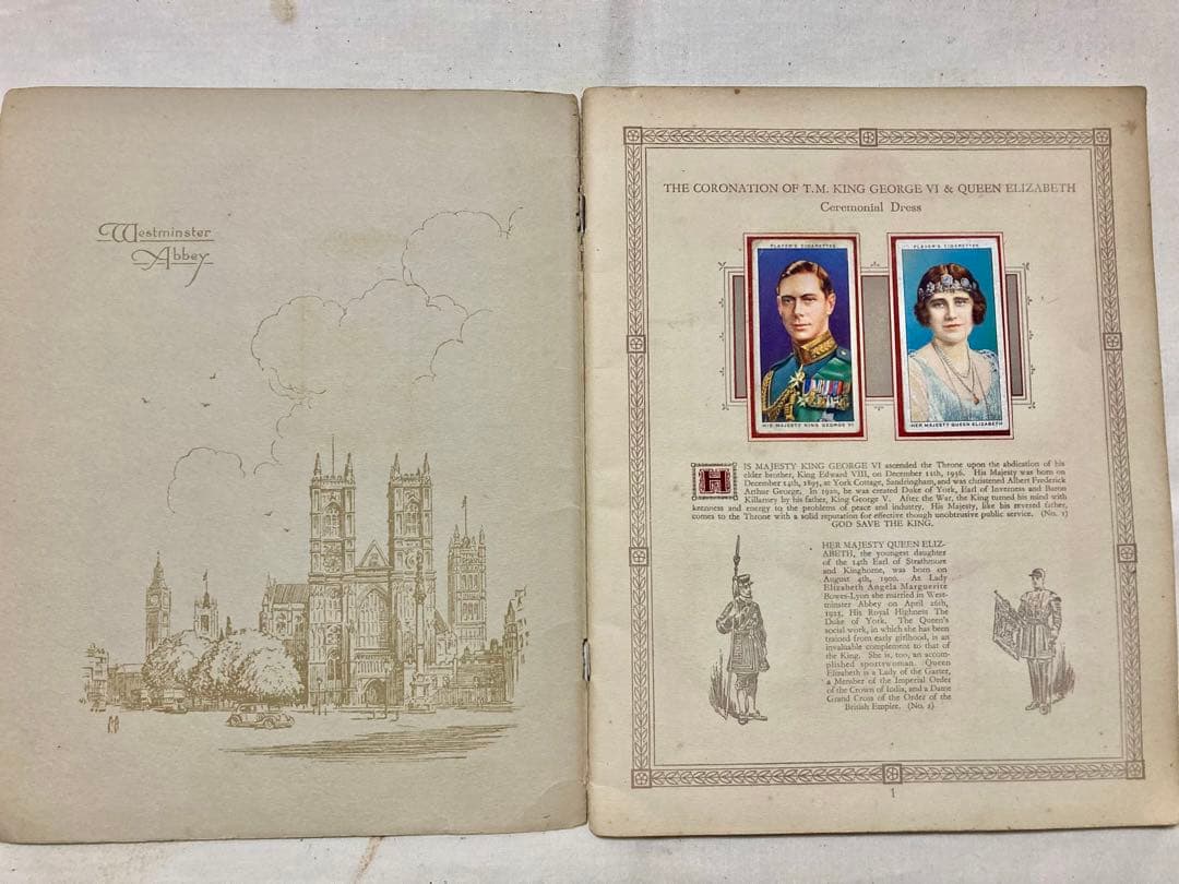 ビンテージPLAYER’S CARDS(1937年EVI ELIZA.