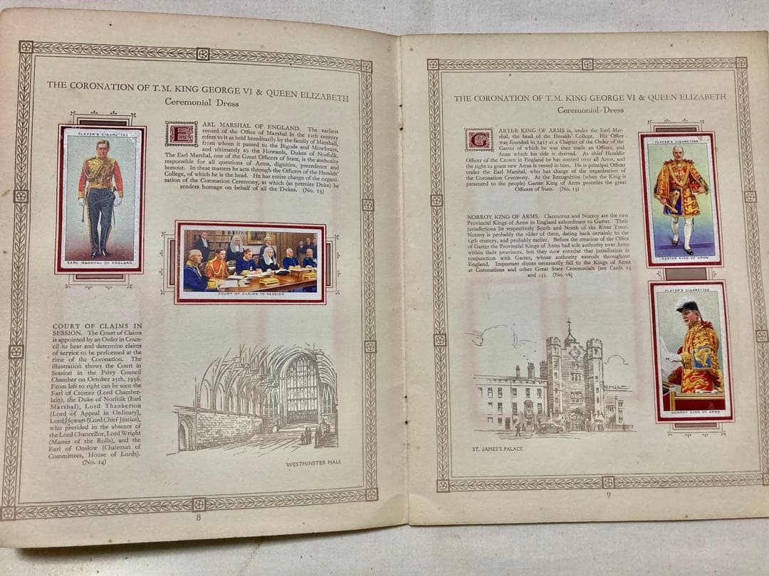 ビンテージPLAYER’S CARDS(1937年EVI ELIZA.