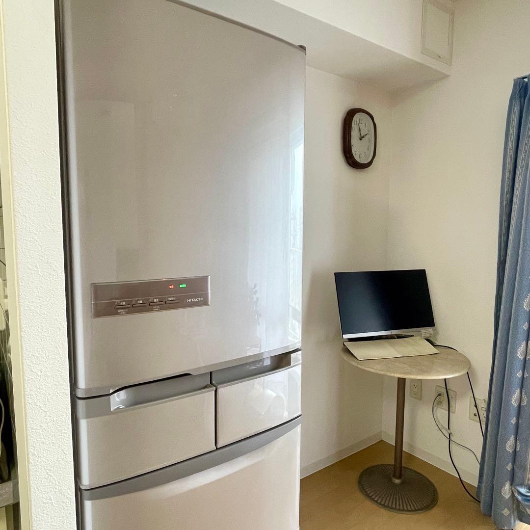 2021年製　日立冷凍冷蔵庫　右開き　401リットル　R-K40HJ