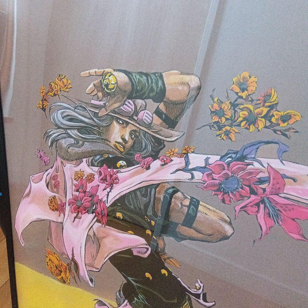 ジョジョの奇妙な冒険7部　Steel Ball Run ポスター ジャイロ