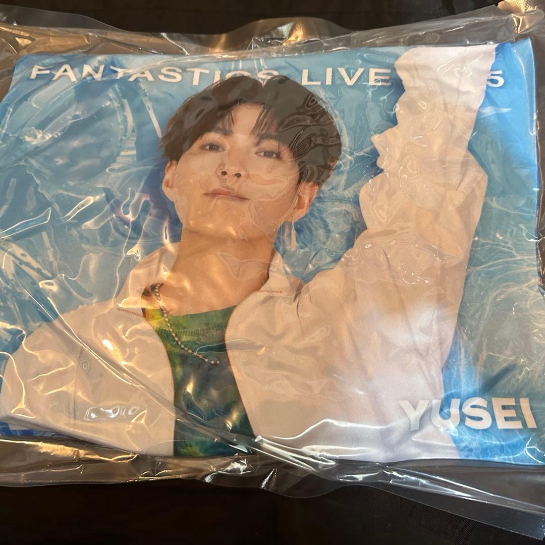 八木勇征　クッション　レア　BUTTERFLY　会場限定　実写　ファンタ　青