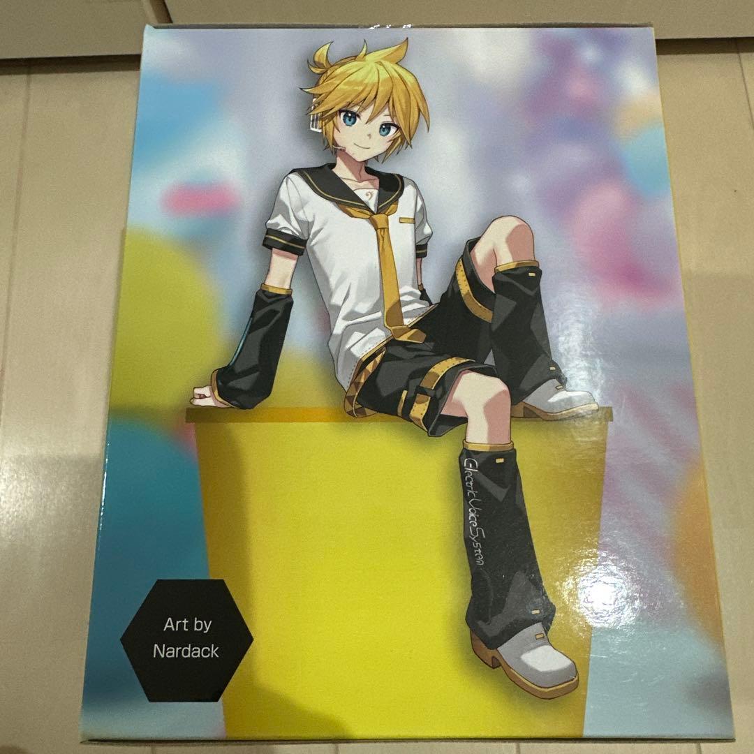 フリューくじ C賞 ぬーどるストッパーフィギュア 鏡音レン ボーカロイド