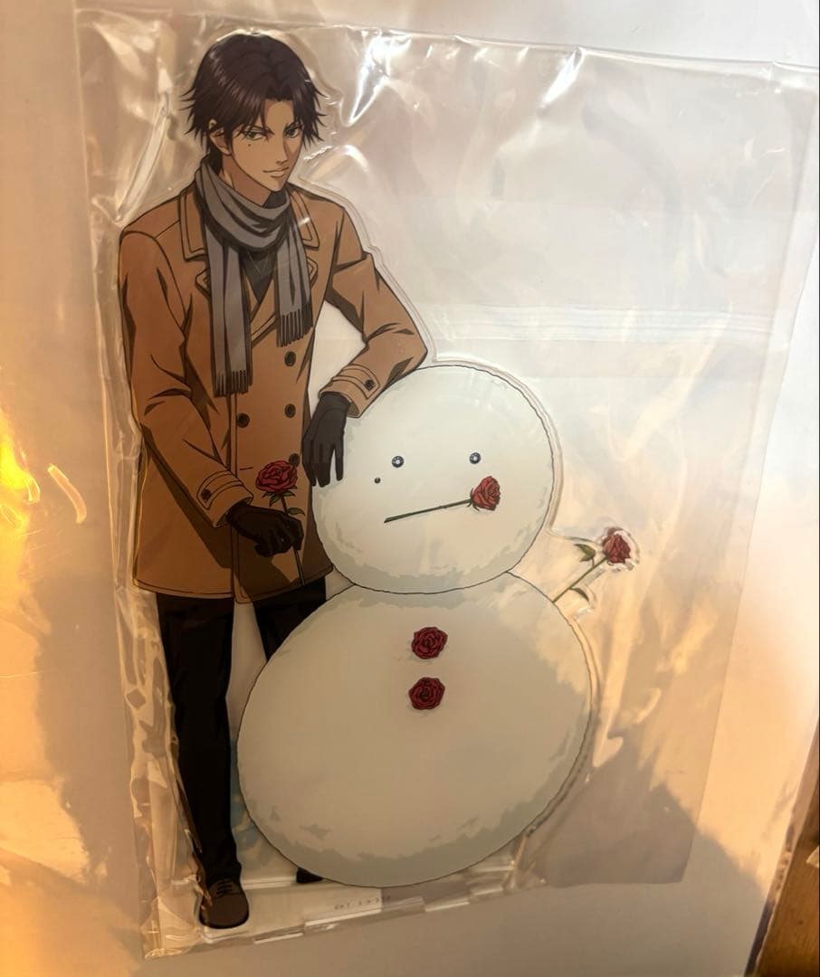 新テニスの王子様　テニプリ　跡部景吾　アクリルスタンド　キャラアニ雪遊びver.