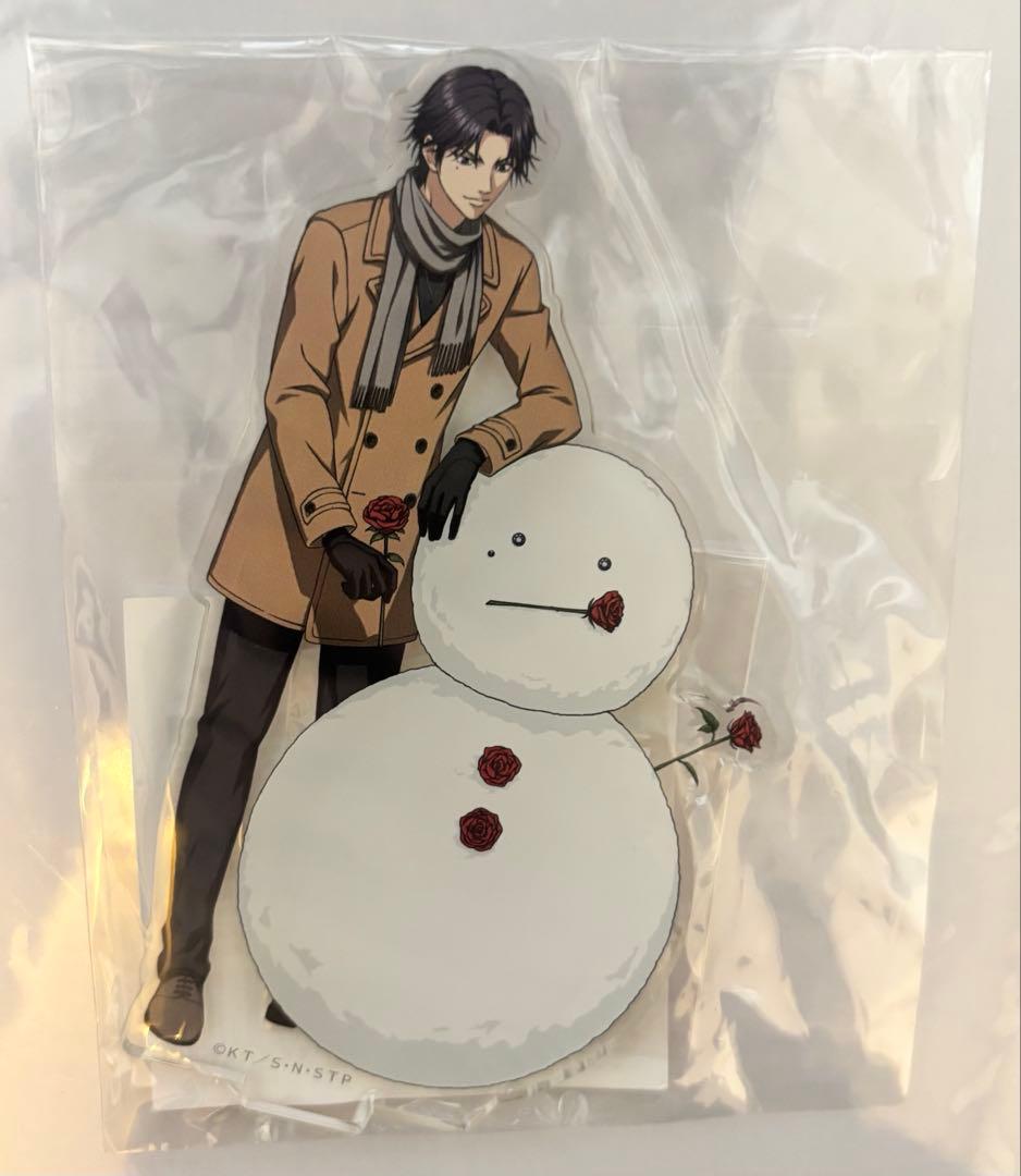 新テニスの王子様　テニプリ　跡部景吾　アクリルスタンド　キャラアニ雪遊びver.