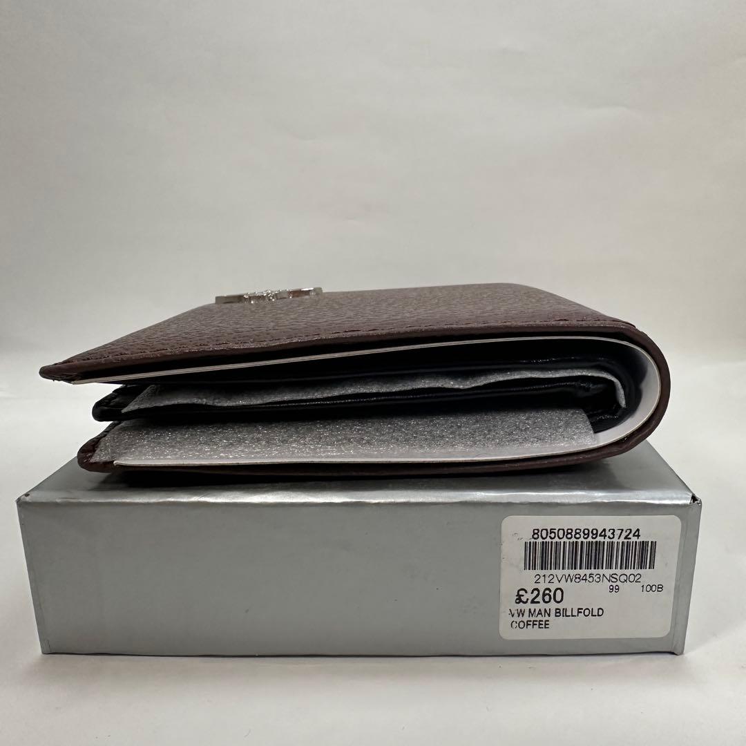 【人気！新品】ヴィヴィアンウエストウッド 二つ折り財布