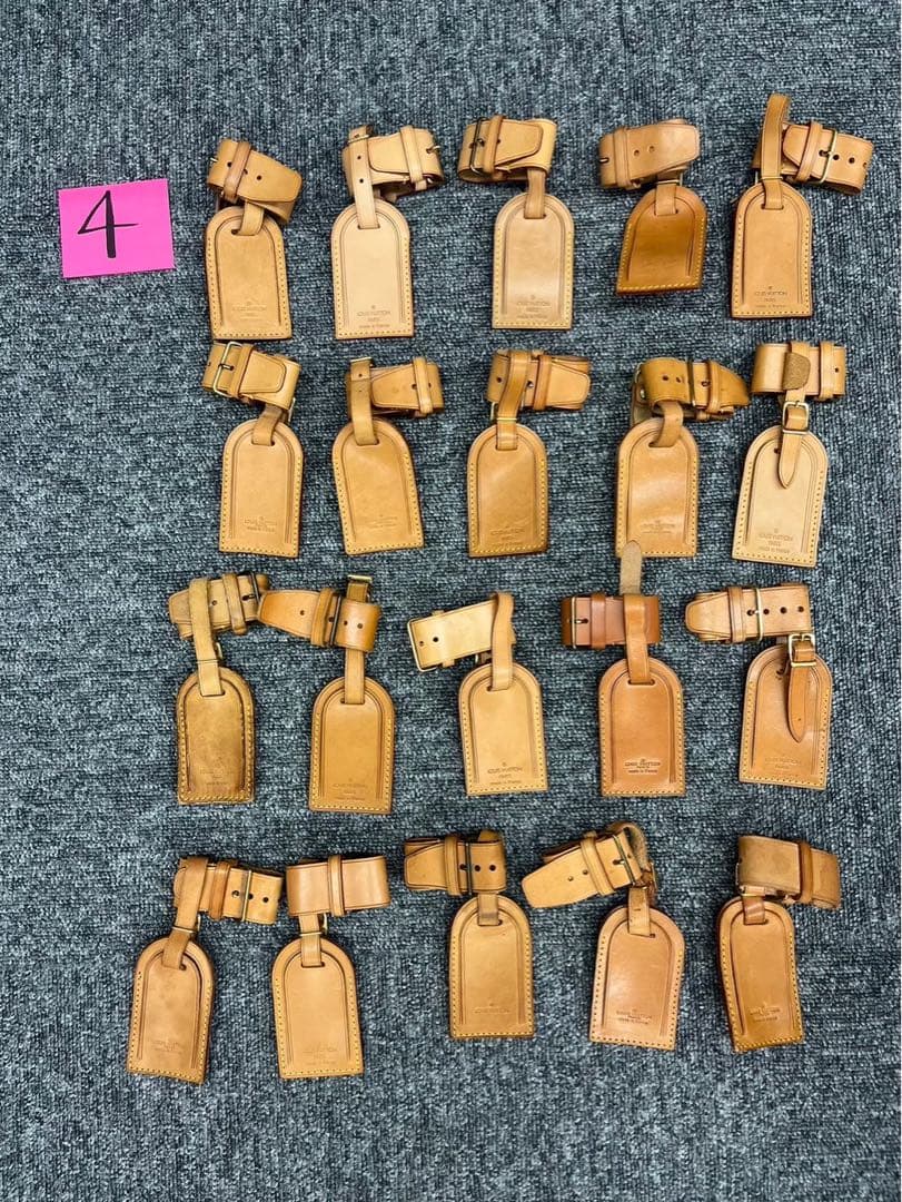 ルイヴィトン　ネームタグ　20個セット　ポワニエ