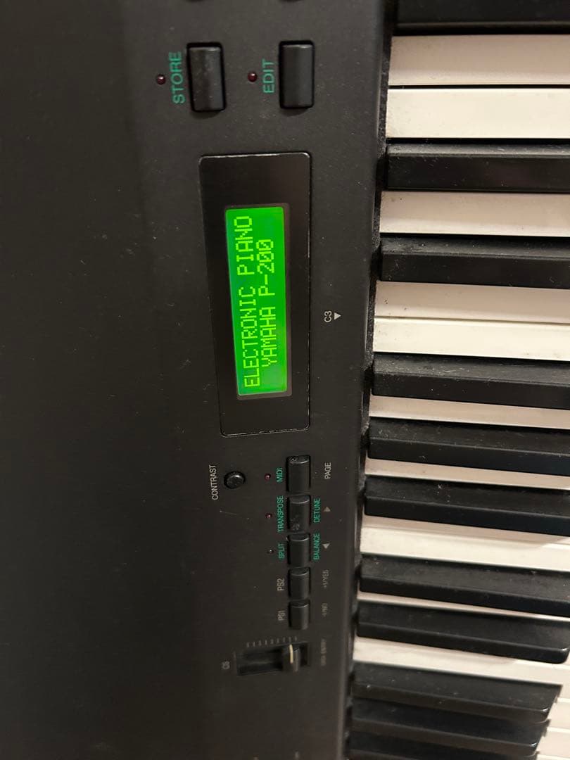 引取り限定　YAMAHA ヤマハ ステージ　音楽制作　電子ピアノ P-200