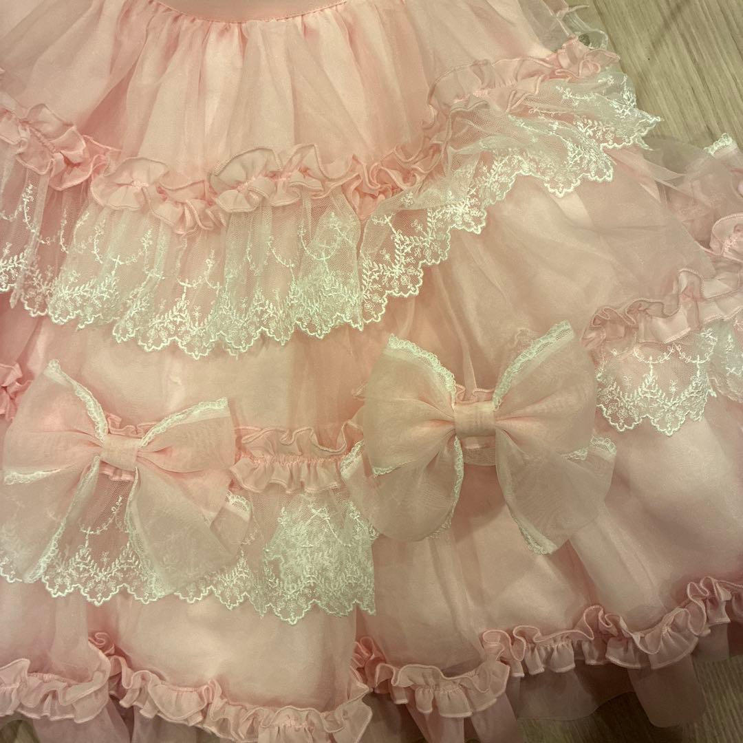 新作　Angelic pretty ふわふわRibbon Dollスカート
