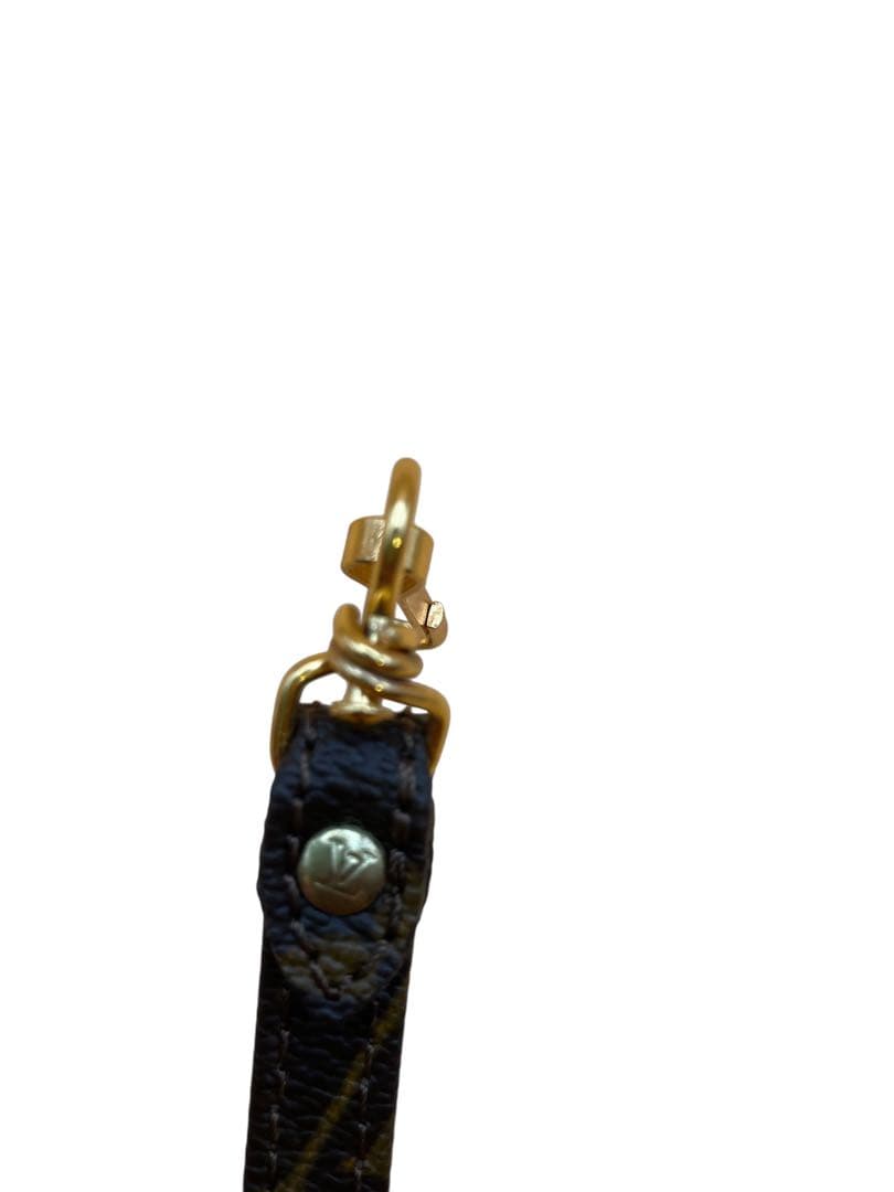 中古美品LVルイヴィトンモノグラム旧ショルダーストラップ110cm旧金具