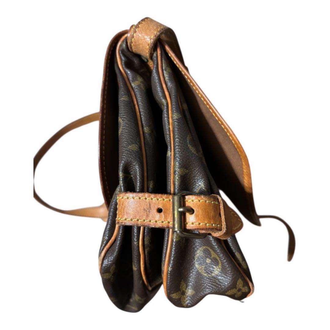 ルイ・ヴィトン モノグラム ソミュール30 ショルダーバッグ フランス製