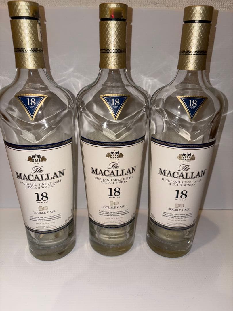 【空瓶】マッカラン18年 セット