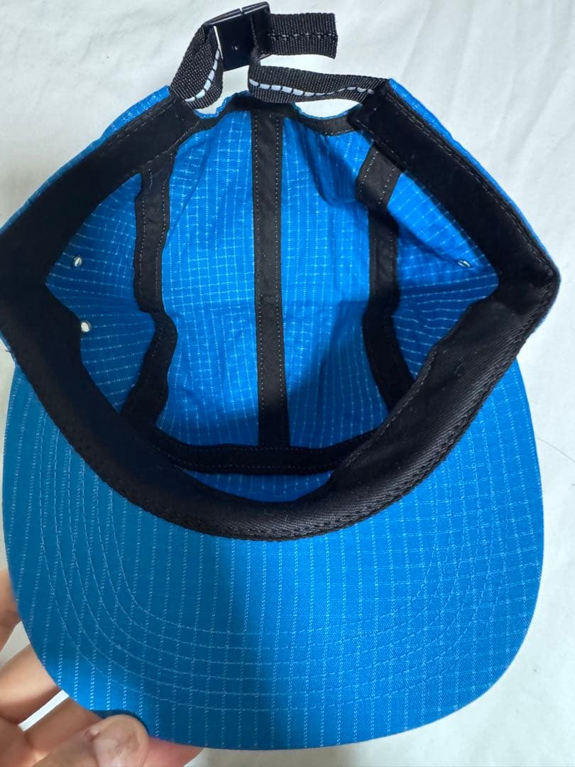 【レア】Supreme Overdyed Ripstop Camp Cap 青