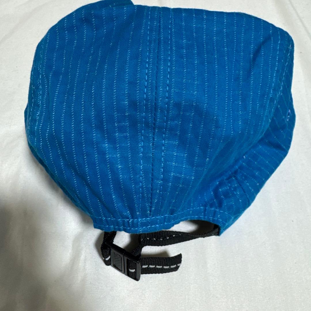 【レア】Supreme Overdyed Ripstop Camp Cap 青