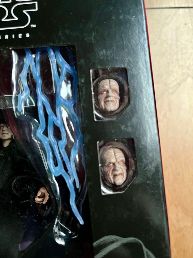 未開封　スターウォーズ　ブラックシリーズ　パルパティーン皇帝　玉座付き（旧版）