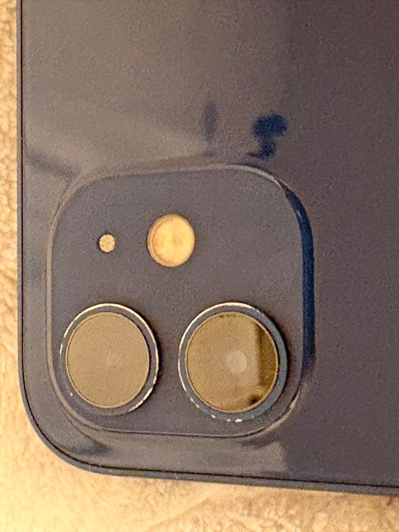 iPhone 12 64GB ブルー SIMロックあり ジャンク品 箱あり