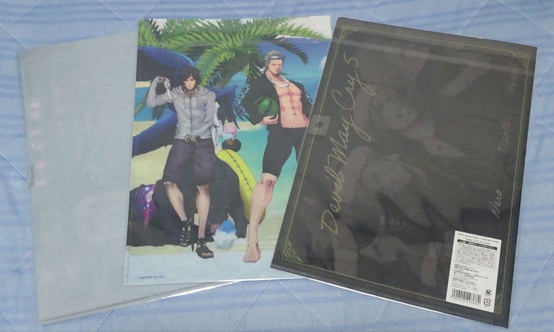 デビルメイクライ　クリアファイル　バージル　ダンテ　ネロ　V 　カプコン