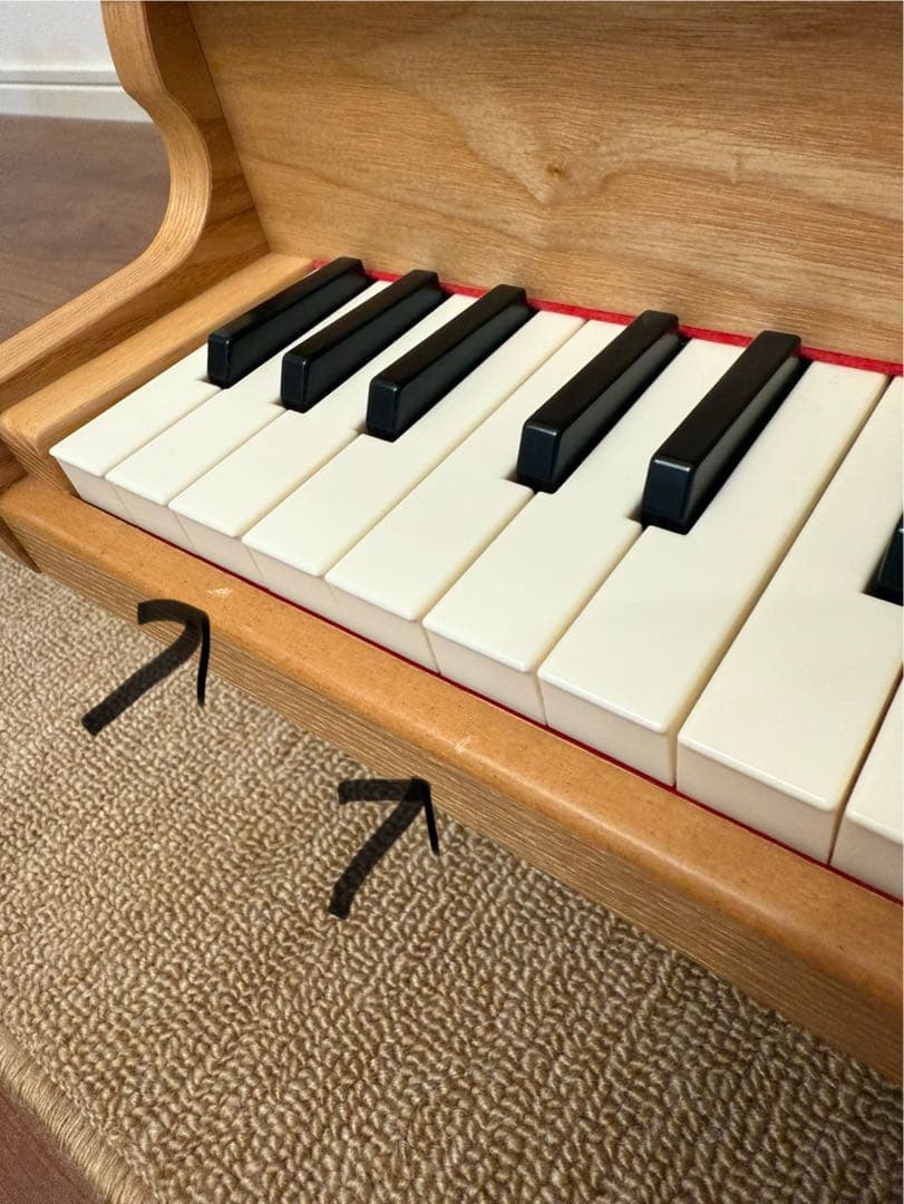 カワイ　グランドピアノ　ナチュラル　1144