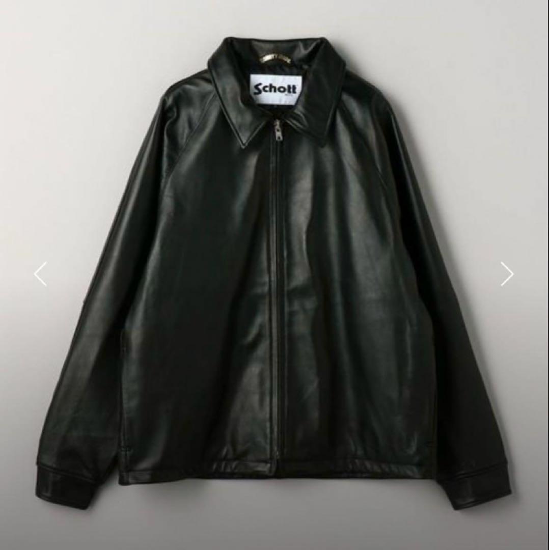 BEAUTY&YOUTH別注 ショット SCHOTT トラッカージャケット