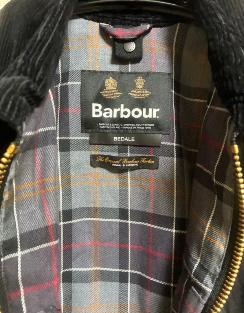u*b様 Barbour BEDALE ブラックジャケット　38