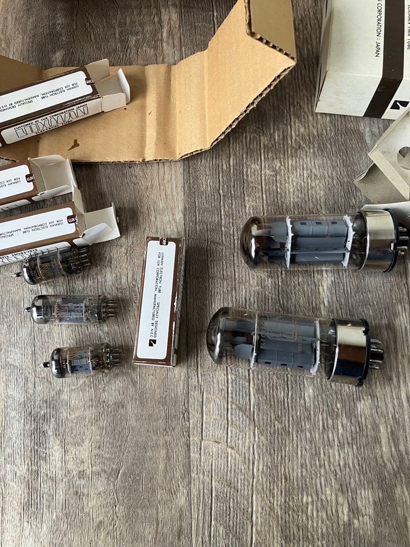 S*Y様 LUXMAN ラックスマン　真空管　8045G 6240G 12AU7