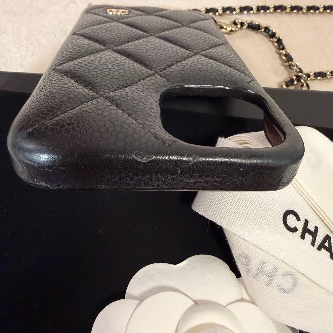 CHANEL シャネル マトラッセ iPhone12 Pro スマホ ケース