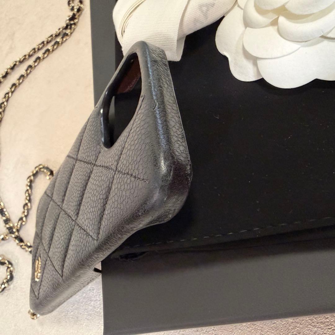 CHANEL シャネル マトラッセ iPhone12 Pro スマホ ケース