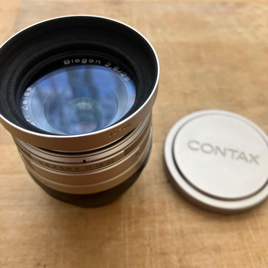 コンタックスCONTAX GレンズBiogon Planar Sonner 3本