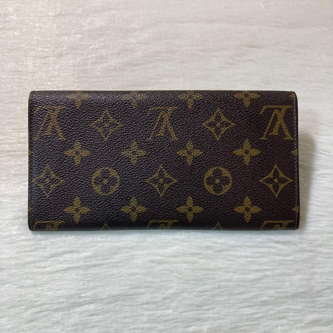LOUIS VUITTON 長財布 モノグラム ポシェット ポルトモネ クレディ