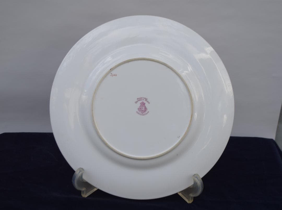 1926年 ロイヤル・ウースター　W.H.Austin画　キャビネットプレート