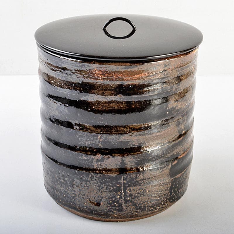 茶道具　古瀬戸　祖母懐　一重口水指　C　R5982