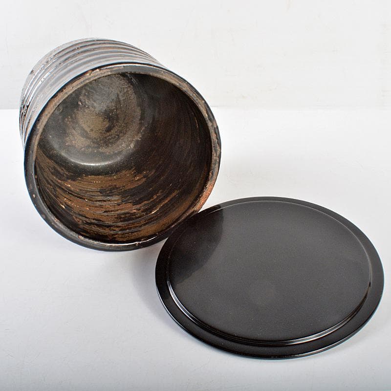 茶道具　古瀬戸　祖母懐　一重口水指　C　R5982