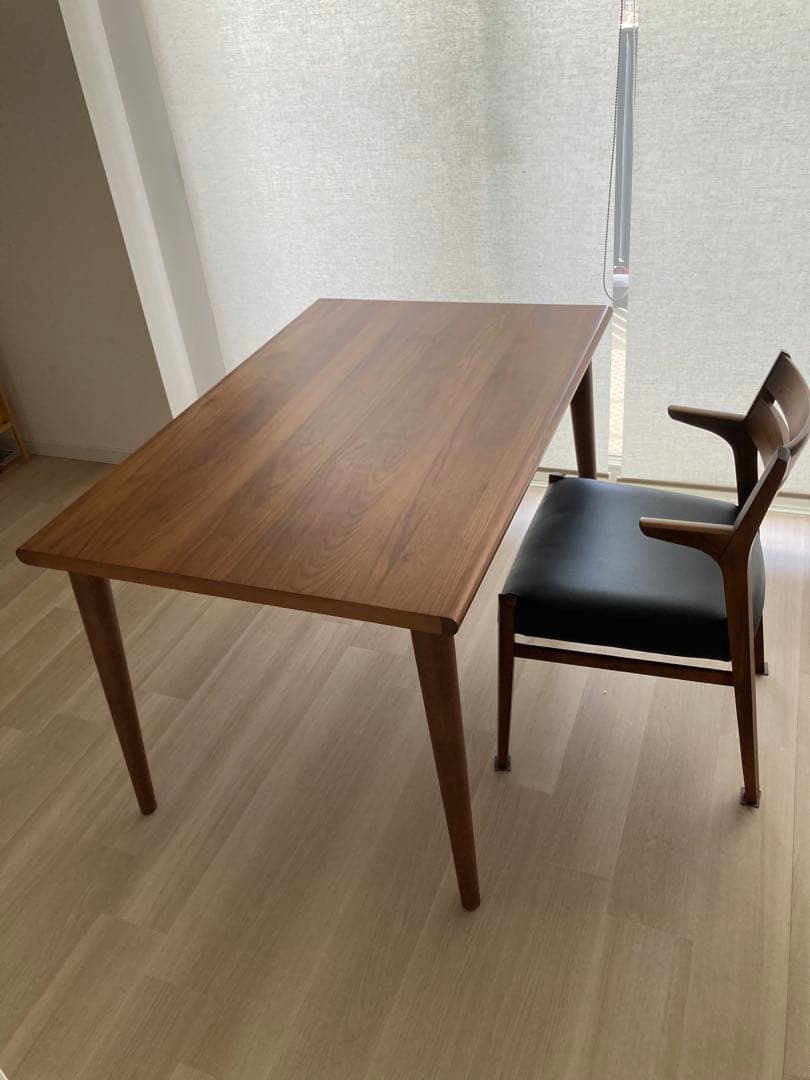 ダイニングテーブルのみ 大塚家具ユノ3ウォルナット