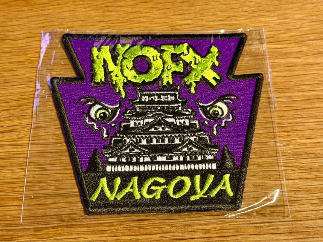 NOFX ノーエフエックス　ワッペン パッチ 名古屋限定